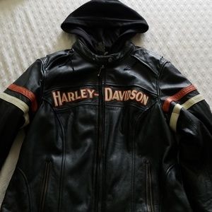 Harley-Davidson genuine leather moto jacket